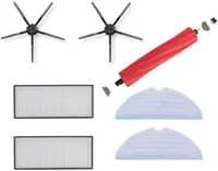 Set de accesorii și perii negre OEM - Roborock S7/S7 Max V/S7 Pro Ultra