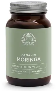 Organic Moringa, 400 mg, 60 capsule, Mattisson Healthstyle