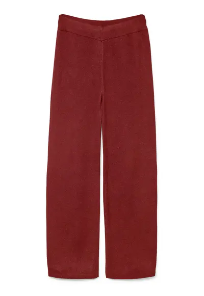 Pantaloni tricotati Dama - Vascoza - Bordeaux - Visiniu