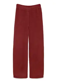 Pantaloni tricotati Dama - Vascoza - Bordeaux - Visiniu