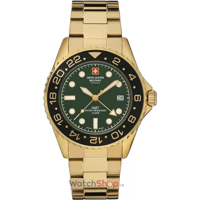 Ceas Swiss&nbsp;Alpine&nbsp;Military BY GROVANA 7052.1114 GMT