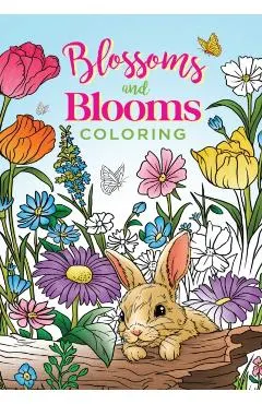 Blossoms and Blooms Coloring -
