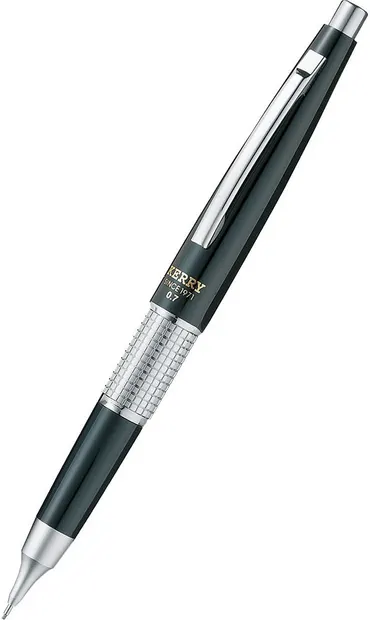 Creion automat Pentel Kerry - 0.7 mm, negru, în cutie