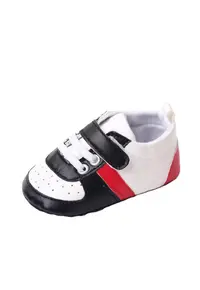 Pantofi Sport Model Kyle - Piele ecologica - Baieti - Siret - Velcro - Multicolor