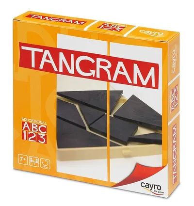 Joc de logică pentru copii Cayro - Tangram, 7 piese
