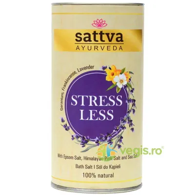 Sare de Baie Antistres cu Sare Epsom Stress Less 300g
