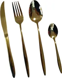 Set tacâmuri Morello - New Elegant Gold, 24 piese
