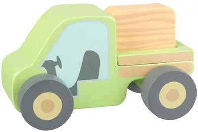 Jucărie din lemn Orange Tree Toys - Camion de fermă