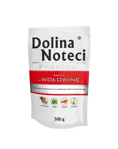 DOLINA NOTECI Premium Mix gâscă și cartofi + vită 20x500 g hrană umedă pentru câini