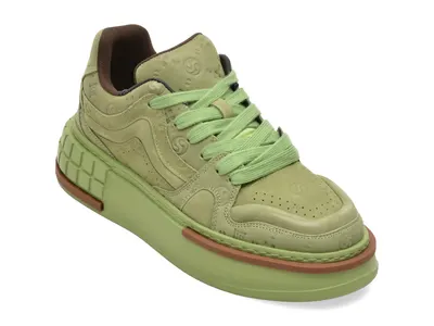 Pantofi sport GRYXX verzi, 2870, din piele naturala