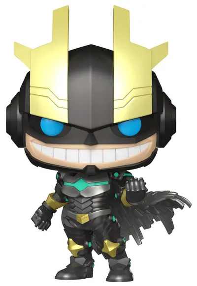 Figurină Funko POP! Animation: My Hero Academia - Armored All Might (Metallic) (Special Edition) #2182