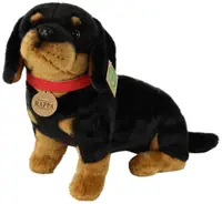 Jucărie de pluș Rappa Eco Friends - Dachshund Dog, 30 cm