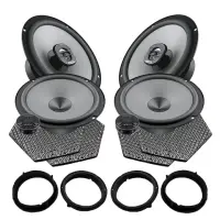 Pachet difuzoare auto Hertz Uno dedicat Volkswagen Taygo 2021-, RMS 75W