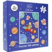 Puzzle 100 piese Le Petit Prince Enfants + 4 postere, Kiub