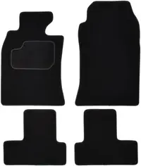 Covorase auto (set, velur, 4 bucati, culoare negru) MINI (R50, R53) intre 2001-2006
