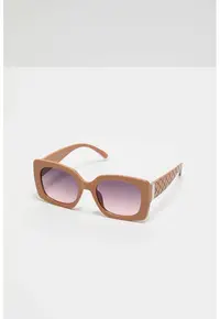Ochelari de soare dama - Chena - UV400 - Maro - Universal