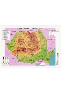 Plansa. Harta generala a Romaniei