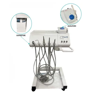 FOSCHI CV200 - Unitate stomatologica veterinara cu accesorii si compresor