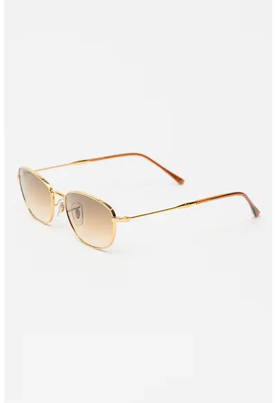 Ochelari de soare cu lentile ovale - Auriu/Auriu rose