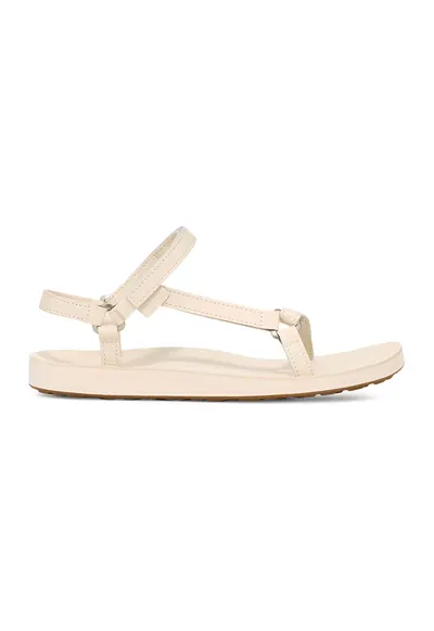 Sandale de piele cu velcro Original Universal Slim - Bej