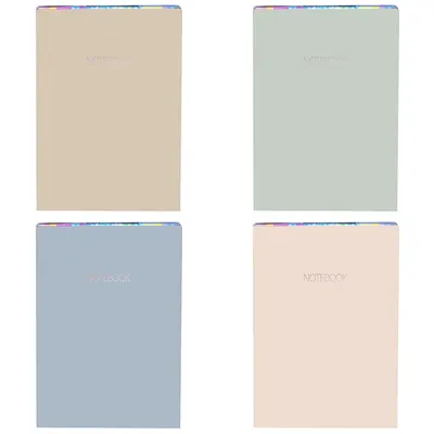 Carnet A5, 80 file, cu elastic, Pastel