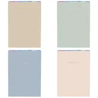 Carnet A5, 80 file, cu elastic, Pastel