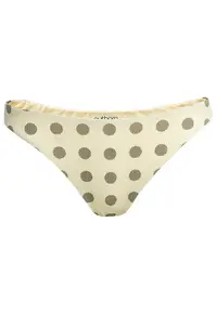 Costum de baie dama - slip bikini - 100% poliuretan - galben