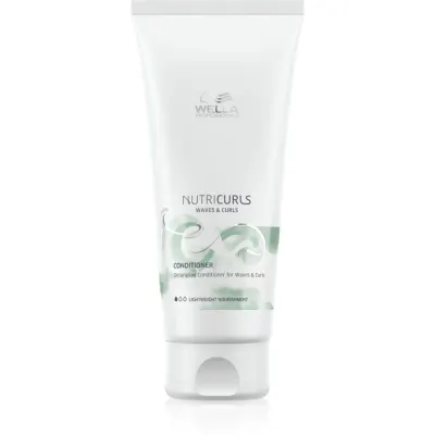 Wella Professionals Nutricurls Waves & Curls balsam hranitor pentru par usor de pieptanat 200 ml