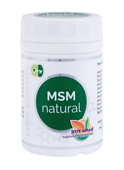 Cheia Sanatatii MSM Natural – pentru regenerarea sistemului osos - 120 cps