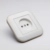 Priza Ovivo Loft ST Alb Kraft, 404-010306-215