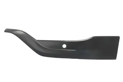 Ornament bara Stanga Fata potrivit VW T-CROSS 2018-2023 - (Inferior, cu gauri pentru senzorii de parcare; negru-mat; R-LINE)