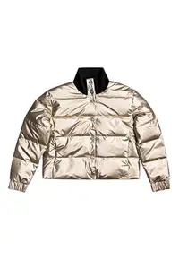 Jacheta Dama - Poliester - Auriu/Negru -