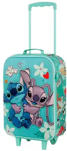 Valiză 3D pentru copii Karactermania Lilo & Stitch - Love