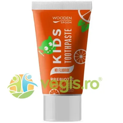 Pasta de Dinti Naturala cu Probiotice pentru Copii fara Fluor Bio 50ml