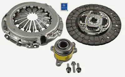 Kit ambreiaj cu rulment hidraulic (225mm) potrivit SUBARU TREZIA; TOYOTA AURIS, COROLLA, URBAN CRUISER, VERSO S, YARIS, YARIS HATCHBACK 1.4D 08.05