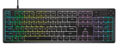 Tastatură gaming Corsair - K55 CORE, RGB, neagră