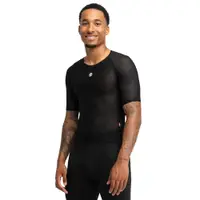 Top de pentru bărbați, strat de bază Ultrablack Negru