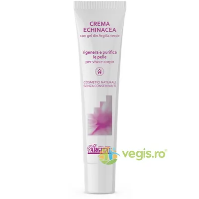 Crema pentru Corp si Fata cu Echinaceea si Argila Verde 75ml