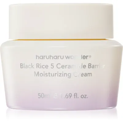 Haruharu Wonder Black Rice 5 Ceramide Barrier Moisturizing Cream cremă intens hrănitoare reface bariera protectoare a pielii 50 ml