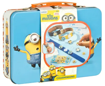 Set creativ Totum Minions - Decoreaza singur, bratari cu minioni