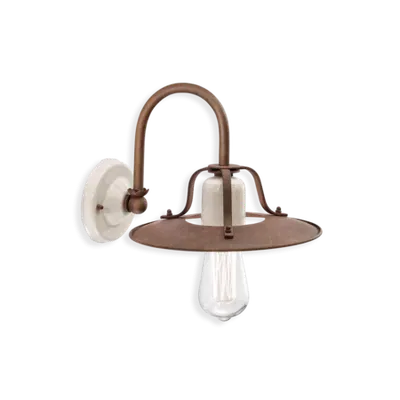 Applique Anticata / Wall Lamp Retro Grunge Finish 18 - Craquelé C1430