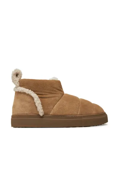 Ghete dama 304363054 - Piele naturala - Bej - Bej