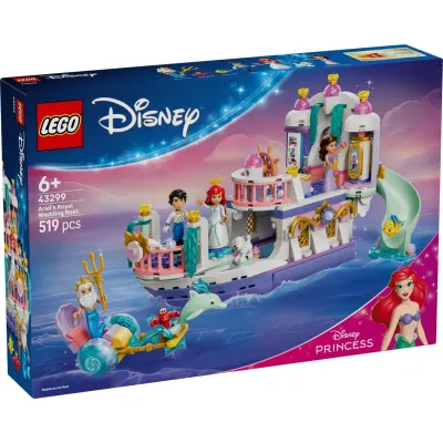 LEGO® Disney Princess - Barca nuntii regale a lui Ariel (43299)