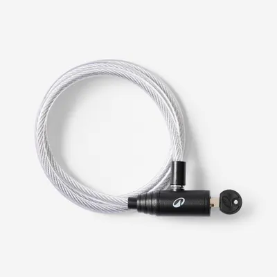 Antifurt Accesorii Bicicletă 100 Cheie Gri