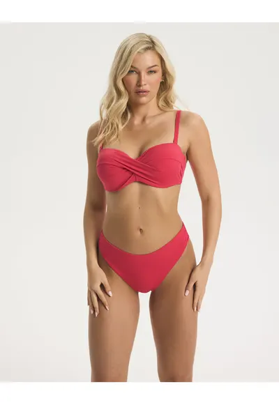 Slip de baie Figi Neted dama BASE - Roz inchis