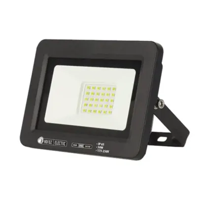 Proiector LED 10w aluminiu NEGRU lumina rece