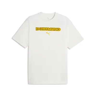 Tricou bărbați croială lejeră imprimeu club Ftblculture Relaxed, alb PUMA