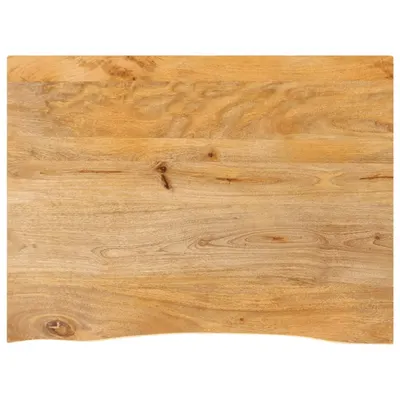 Gossi blat de masa contur organic 90x60x2,5 cm lemn masiv de mango