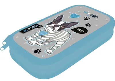 Penar Card Lizzy We Love Dogs Woof - cu 2 fermoare