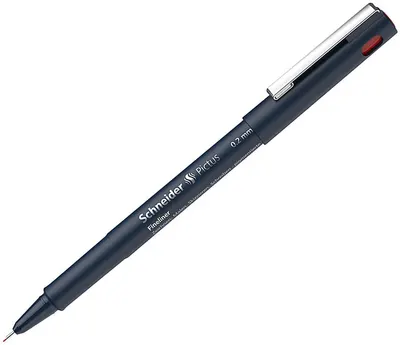 Liner Schneider Pictus - 0.2 mm, roșu